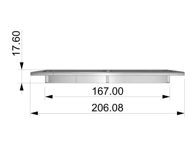 Marine Inspection Lid 3D model