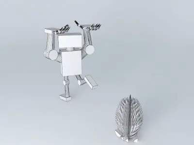 Cave Bot Vr.3 Free 3D model