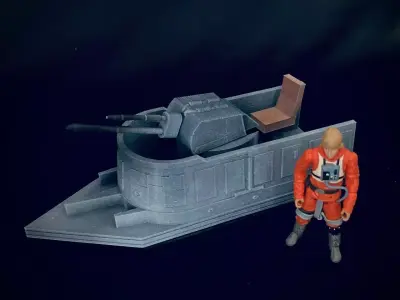MOC-73462 LC-10bW Laser Ice-Cutter Cannon Sled 3D print model