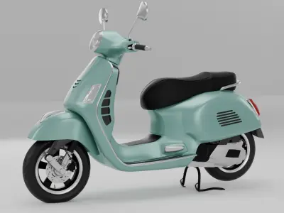 2019 - Piaggio Vespa GTS - 150 3D model