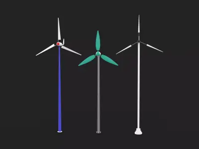 Windmill  3D model purchase