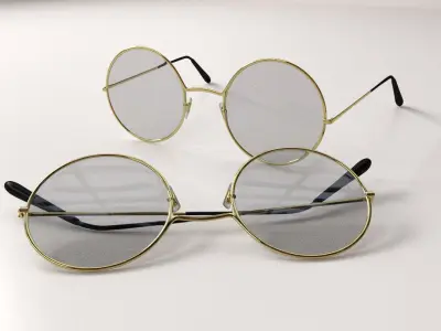 Classic Eyeglasses 3D model