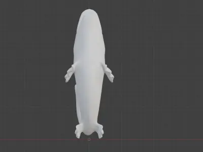 Porcelain Fish Statue - High Res 3D Print ready Free 3D print model