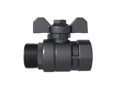 adjustable brass valve -  Valves  3D print model