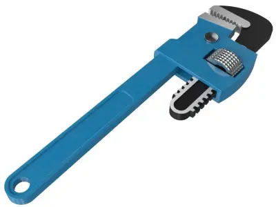 Pipe Wrench 3D model shop