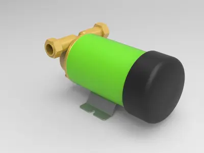 Water Booster Pump 90Watt 3D model