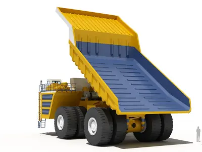 Belaz 75710 Mining Truck 3D model