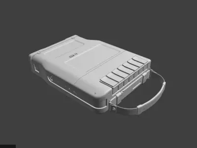 Base Model For Games And Texture Studies Free low-poly 3D model