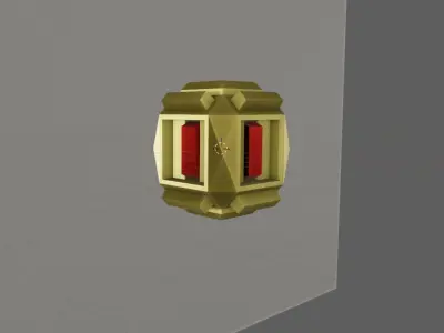 Game coin Free 3D model