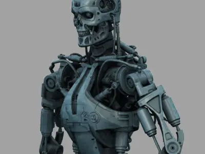 T-800 Terminator 3D print model