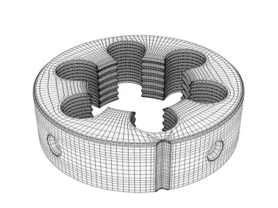 Threading tool 01 Free 3D model