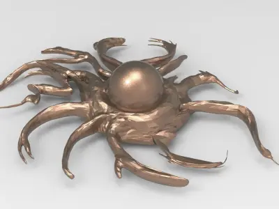 Tree Root Design 1 3D model