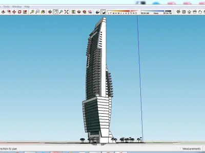 Sketchup Tower B10 Free 3D model