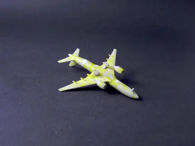 Boeing 777-200 Free 3D print model