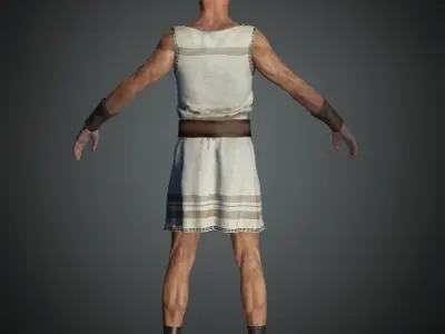 Ancient Rome Flavius 3D model