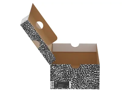 Jordan Box PBR 06 Low-poly 3D model