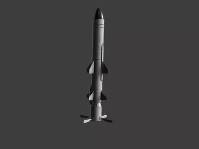 KH-35 Low-poly 3D model