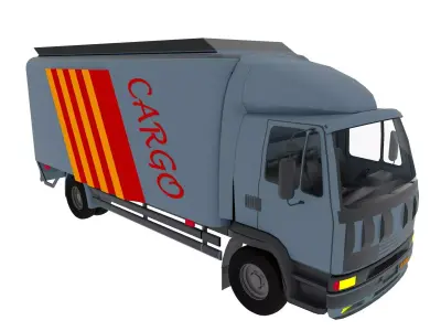 Truck 3D model by bilalgok