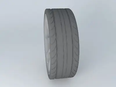 Condor 8 Spoke Grey WD003 Free 3D model