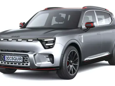 Smart 5 Brabus 2026 3D model