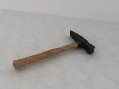 hammer model axe 3D model