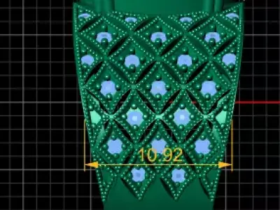 ruby gold ring 3D printable model   3D print model