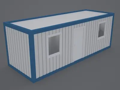Container house - mobile 3D model