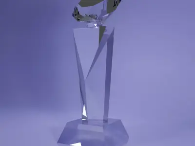 Crystal momento awards 3D model