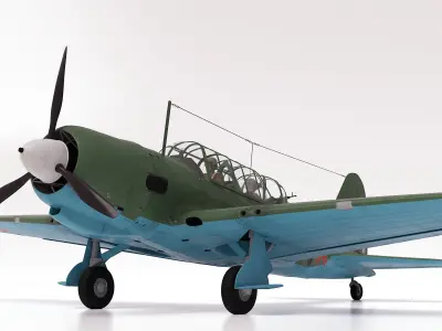 Sukhoi Su-2 3D model