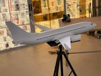 3D printable Boeing 737-700 3D print model
