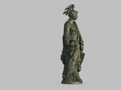 Statue of Freedom 3D model