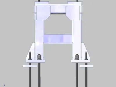 26368-ROBOT BASE KAWASAKI BX100S-700 3D model