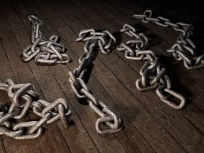 Inquisition - Chains Low-poly 3D model