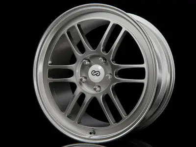 RPF1 Enkei Wheels Low-poly 3D model