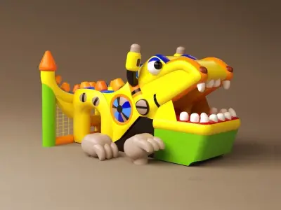 Transformer Game element 4 3D model