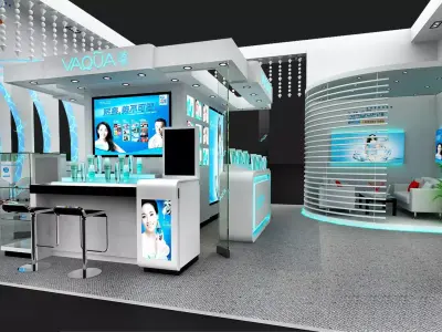 Exhibition - Area - 7X16-3DMAX2011-049 3D model