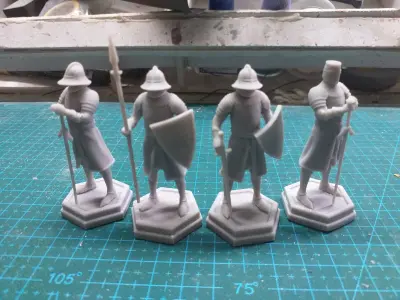 Pawn Chess Piece - 3D print miniature model 3D print model