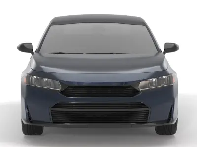 Generic Hatchback 01 3D model