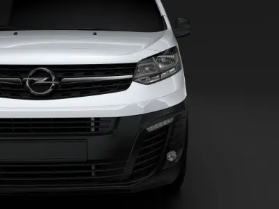 Opel Vivaro Van L2 2020 3D model