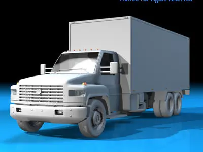 Ln medium truck1 3D model
