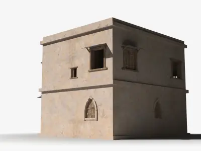 Arab x1 Low-poly 3D model