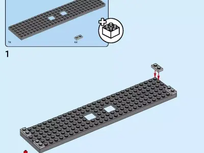 TwindBricks3D - 76321 Spider-Man vs Doc-Ock Subway Train Scene 3D print model