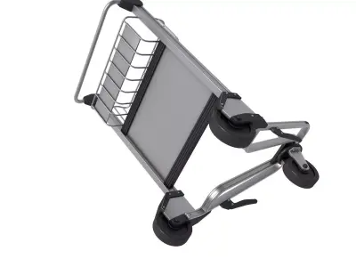 Airport Luggage Trolley 3D model