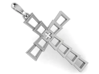 CROSS PENDANT CR167 3D print model