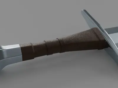 longsword 3D model