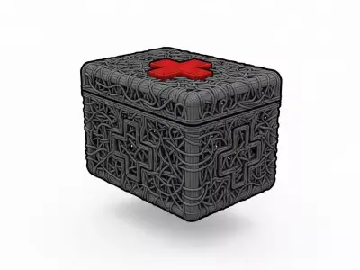 First Aid Toolbox 3D Model 3D print model