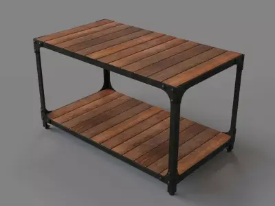Turlock Coffee Table 3D model