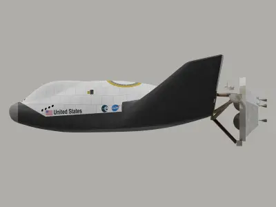 X-38 Crew Return Vehicle 3D model