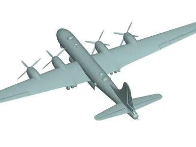 Boeing B-29 Superfortress 3D model 2