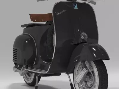 Vespa 02 3D model